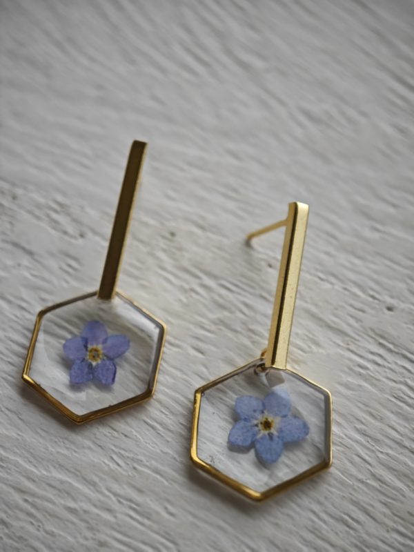 Pendientes "No Me Olvides"