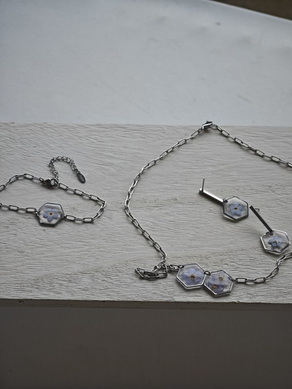 Pendientes "No Me Olvides" - Imagen 5